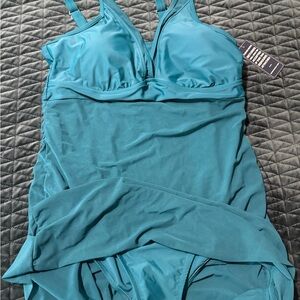 Teal Women's one piece suit